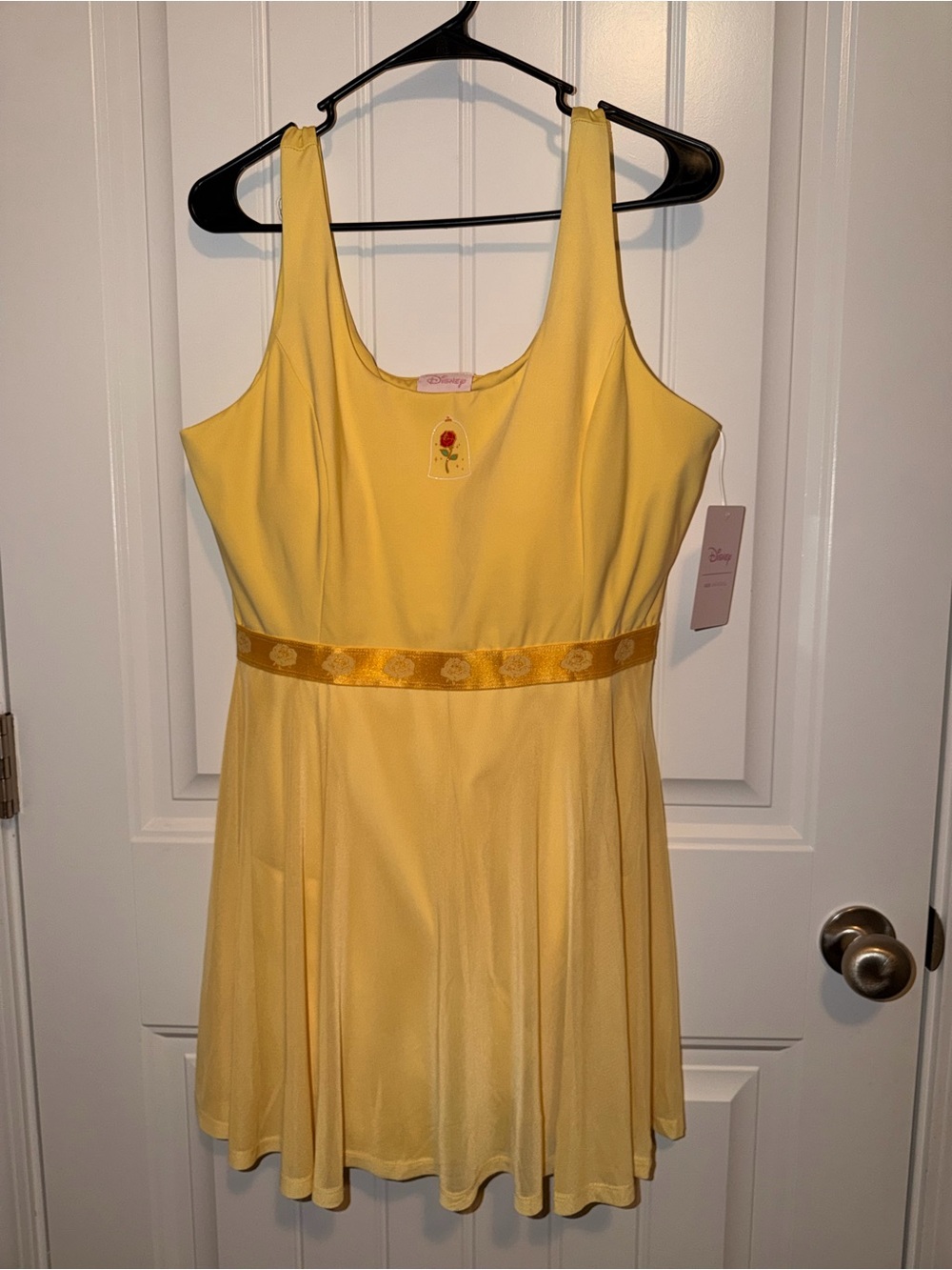 NWT Yellow Gold Disney Beauty And The Beast Belle Athletic Tennis Dress